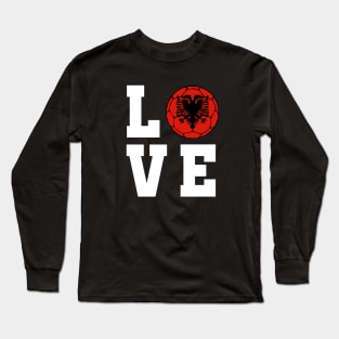 Albania Football Long Sleeve T-Shirt